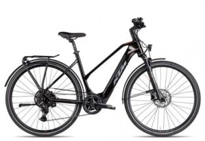 KTM Macina Sport SX 20 Trapez 2025 | flaming black/grey orange | 46 cm | E-Trekkingräder