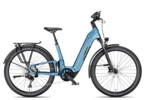 KTM Macina Style FS PRIME Wave 2025 | steel blue matt/black | 46 cm | E-Trekkingräder