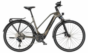 KTM POWER SPORT SX PLUS - 28 Zoll 400Wh 11K Trapez - olive pearl