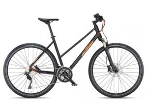 KTM X-LIFE 1964 CROSS Trapez 2025 | black matt/chrome orange | 51 cm | Crossräder