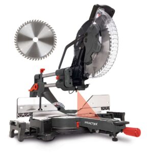 Kapp-Zugsäge PX-KZS-305PA Practixx - Schnitthöhe 180mm x 340mm | Laser | Softstart | Posaunenauszug