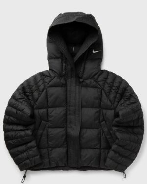 Nike WMNS Swoosh Puffer PrimaLoft® Therma-FIT Oversized Hooded Jacket women Down & Puffer Jackets black in Größe:L