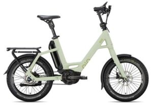 QIO EINS P-5 FL 2025 | light olive matt | 48 cm | Kompakt E-Bikes