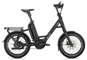 QIO EINS P-E 2025 | night black matt | 48 cm | Kompakt E-Bikes