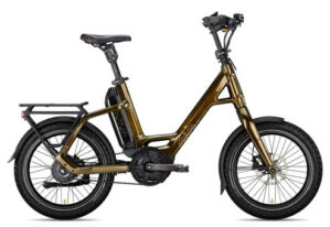 QIO EINS P-E LTD Fine Line 2024 | black gold | 47 cm | Kompakt E-Bikes
