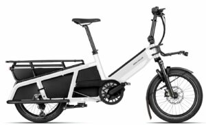 Riese und Müller Multitinker touring - 20 Zoll 625Wh 10K Lastenrad - Pearl White Matt Black