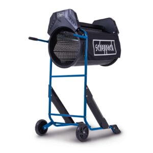 Rollsieb RS500 Scheppach - 230V | Siebtrommel 775mm / Ø-400mm | neigbare Trommel | mit Fahrvorrichtung