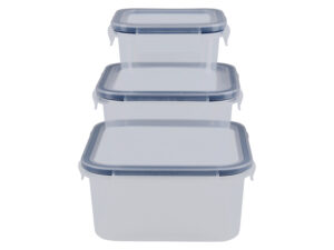 SILVERCREST® Frischhaltedosen-Set, 6-teilig (quadratisch & rechteckig)