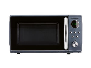 SILVERCREST® Mikrowelle "SMWC 700 D1", im Retro-Design, anthrazit