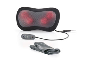 SILVERCREST® PERSONAL CARE Shiatsu Nacken- und Rückenmassagekissen SSNR 12 B3 (Nackenmassagekissen)