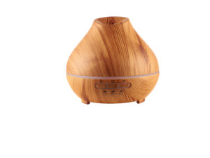 SILVERCREST® Ultraschall Aroma Diffuser Holz SADH 12 (Deckel im Holzdesign)
