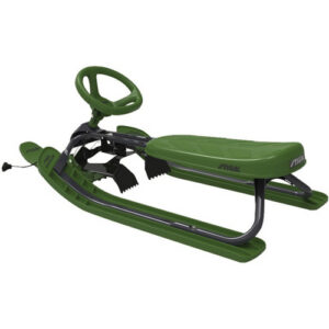 STIGA Schlitten "Snow Racer Iconic BIO", BxL: 50,5 x 79 cm, grün - gruen