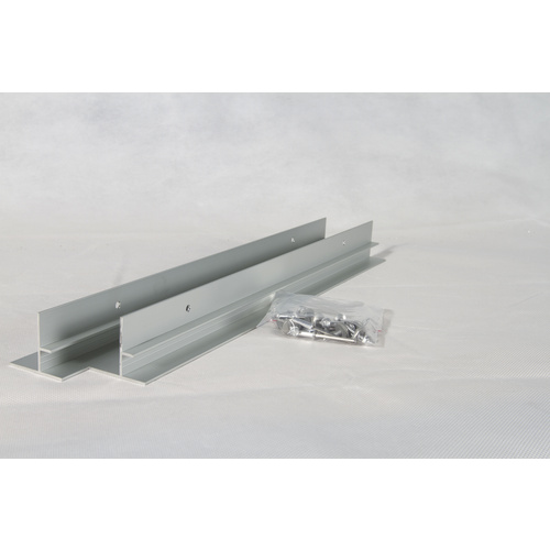 SUNSET Solarmodul-Halterung, silberfarben, Aluminium