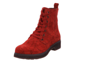 Schnür-Stiefeletten rot 3-000406 37