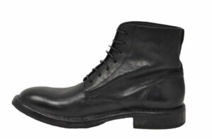 Schnür-Stiefeletten schwarz 44
