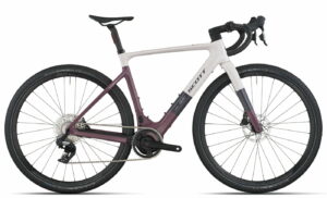 Scott Solace Gravel 30 - 28 Zoll 360Wh 12K-AXS Diamant - mineral pink flint purple