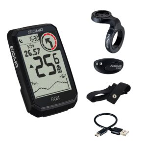 Sigma ROX 4.0 ENDURANCE GPS-Fahrradcomputer HERZFREQUENZ-SET