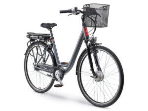 TELEFUNKEN Multitalent RC657-S Citybike E-Bike 28 Zoll (Anthrazit)