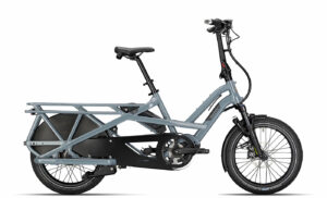 Tern GSD S00 - 20 Zoll 500Wh Enviolo Lastenrad - gloss blue grey