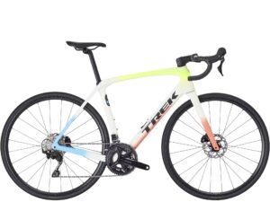 Trek Domane SL 5 Gen 4 Era White/Glowstick/Coral 2026 58 cm