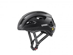 Uvex City Stride Hiplock Helm MIPS | schwarz/grau | 59-61 cm | Fahrradbekleidung