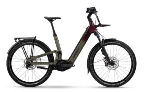 Winora SINUS FS R5f PRO - 27.5 Zoll 800Wh 5N Wave/Fully - sand/deep red