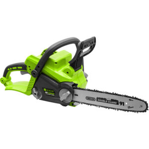 ZIPPER Akku-Kettensäge "ZI-KTS40V", Schwertlänge: 31 cm, 40 V - gruen