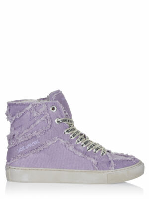 Zadig & Voltaire HIGH FLASH CANVAS Sneaker lila 36