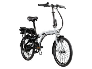 Zündapp E-Bike Faltrad "Z120", 20 Zoll (Schwarz/Weiss)