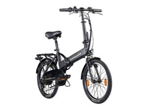 Zündapp Z101 E-Faltrad, 20 Zoll, schwarz (Schwarz)