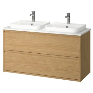 ÄNGSJÖN / BACKSJÖN Waschbschr+Schubladen/Waschb/Mibatn
