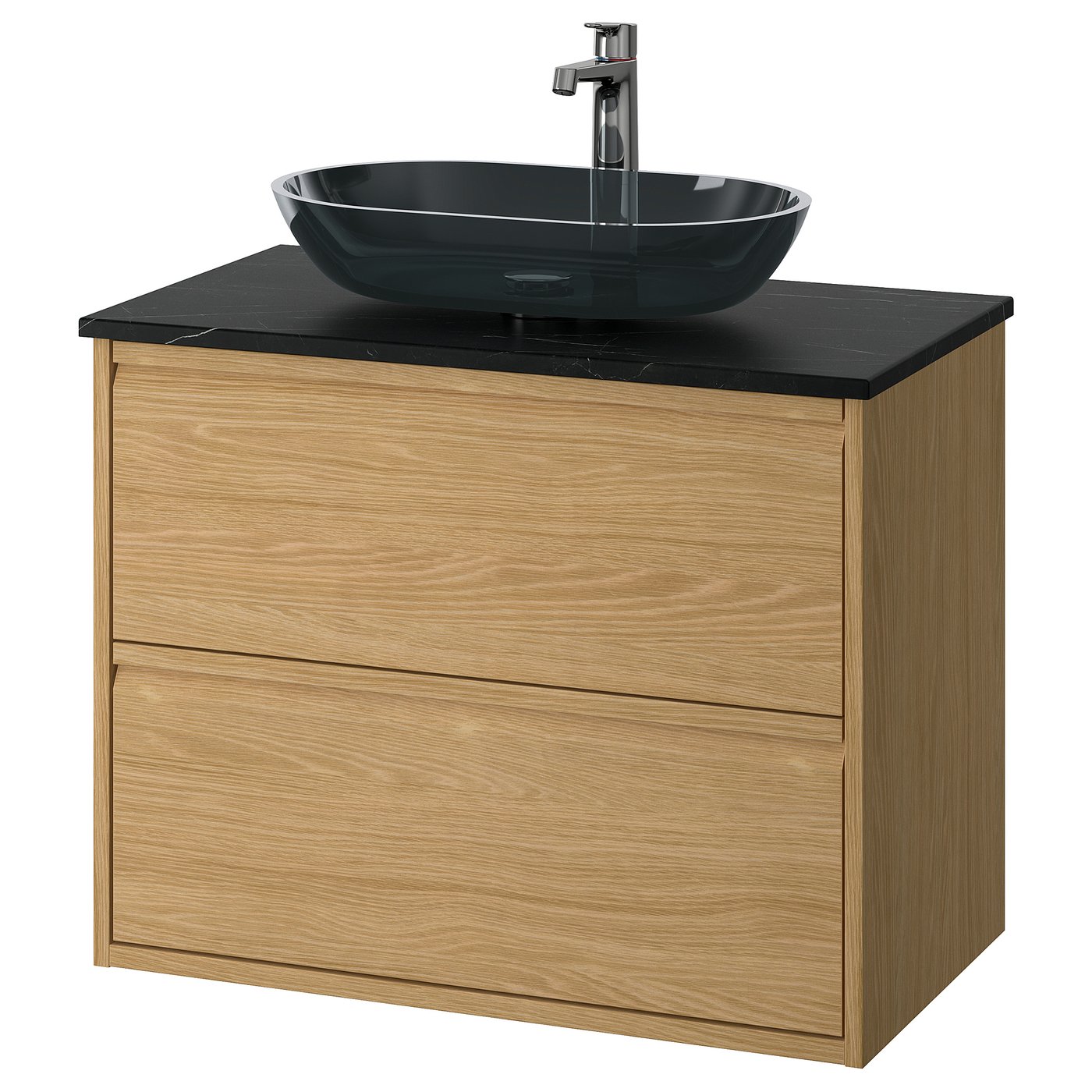 ÄNGSJÖN / OXMYREN Waschbschr+Schubladen/Waschb/Mibatt