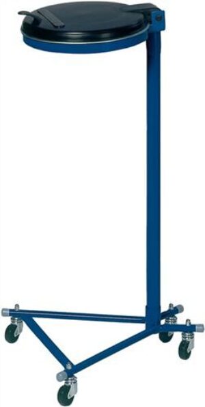 Abfallsammler H1000xB500xT530mm, 120l Deckel schwarz (KS) m.4 Rollen