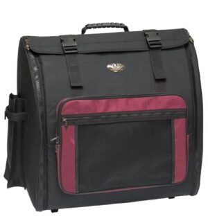 Akkordeon Trolley/ Tasche/ Rucksack, Rollen 120 Bass , Griff ausziehbar