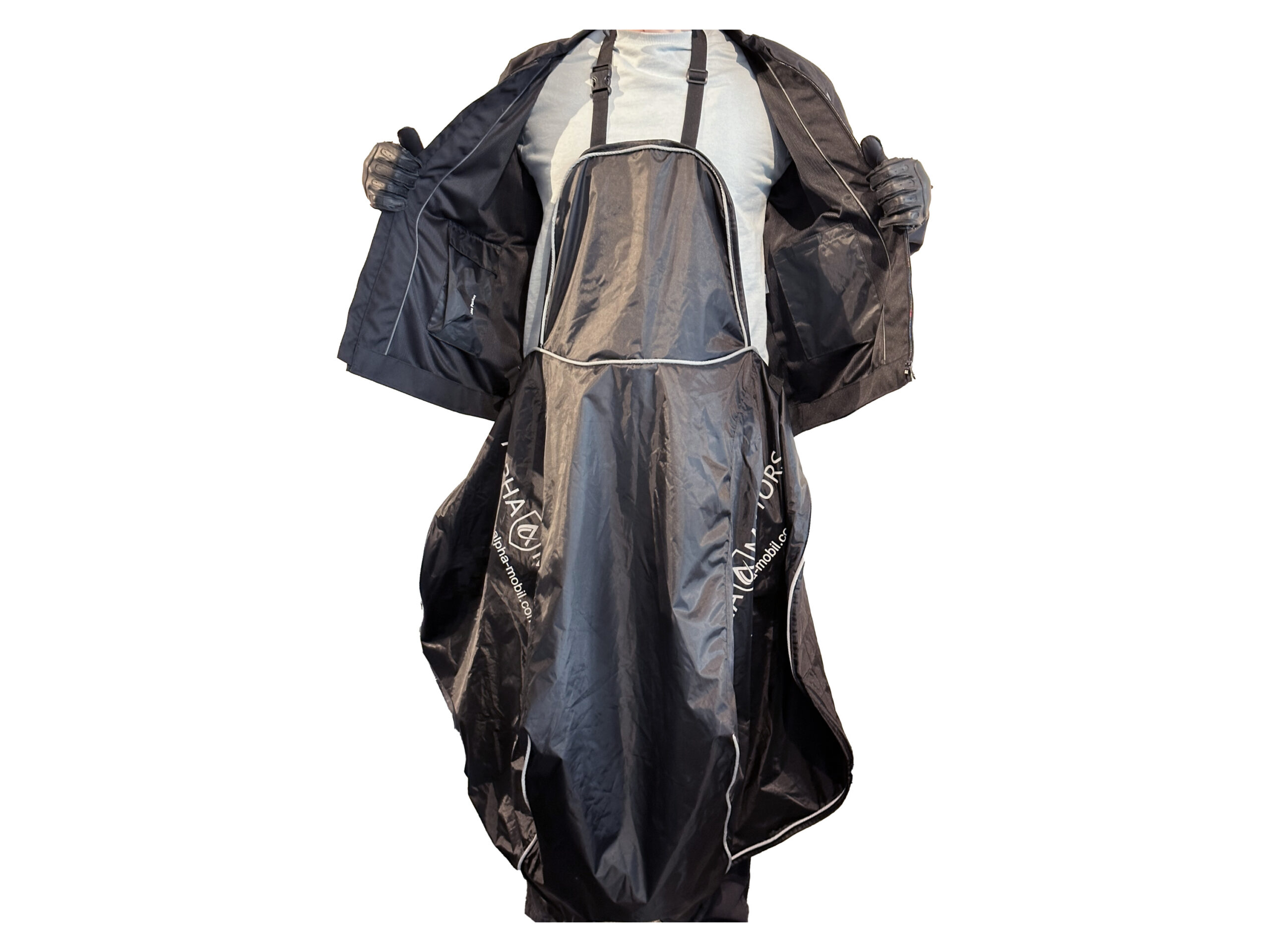 Alpha Motors Bein- und Wetterschutz