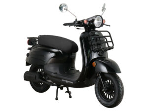 Alpha Motors Motorroller Adria 50 ccm EURO 5 (Schwarz, 45 km/h)