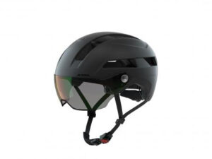 Alpina Soho Visor Variomatic Helm | schwarz/grau | 51-56 cm | Fahrradbekleidung