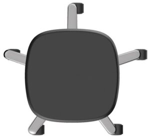 Arbeitsdrehstuhl Labsit Rl.Sitzschale, anthr. Supertec-Gewebe schwarz 450-650mm