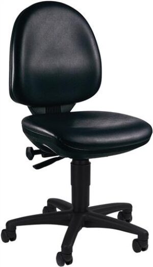 Arbeitsdrehstuhl TEC 50 Rl.Kunstlederpolster, 420-550mm TOPSTAR