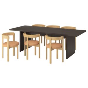 BERGSHYTTAN / STOCKHOLM 2025 Tisch und 6 Stühle