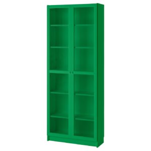 BILLY Bücherregal mit Glastüren