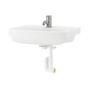 BJÖRKÅN Waschbecken m Siphon/Mischbat