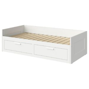 BRIMNES Tagesbettgestell/2 Schubladen