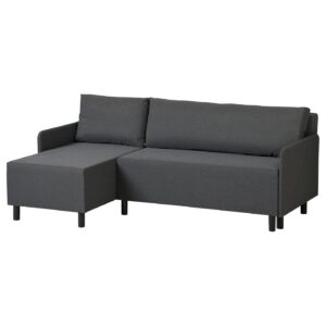 BRUKSVARA 3er-Bettsofa mit Récamiere