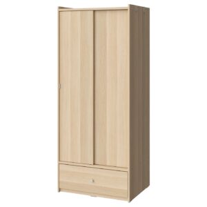 BRUKSVARA Kleiderschrank mit Schiebetüren