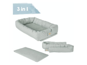 Babylounge 3 in 1 "roba style", Kuschelnest, Wickelauflage, Bettschlange
