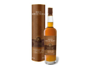 Ben Bracken Highland Peated Single Malt Scotch Whisky 20 Jahre mit Geschenkbox 40 % Vol