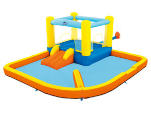 Bestway H2OGO!® Mega-Wasserpark Beach Bounce™ mit Dauergebläse""
