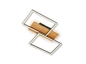 Briloner CCT LED Deckenleuchte mit Backlighteffekt (50x41 cm)