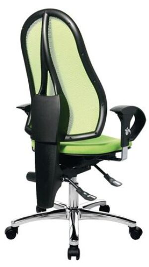 Bürodrehstuhl m.Permanentkontakt, apfelgrün/apfelgrün 460-560mm m.Rl.TOPSTAR